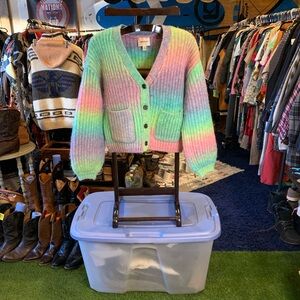 Multicolor Gradient Women's Sweater